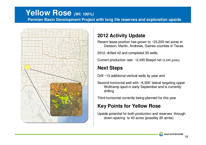 JOHNSON RICE ENERGY CONFERENCE – W&T Offshore Inc. – slide 20