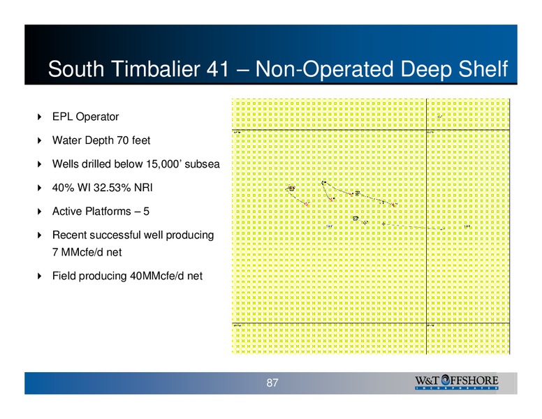 W&T Offshore Inc 2006 Analyst Day – W&T Offshore Inc. – slide 87