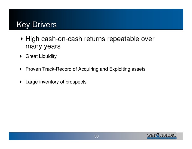 Houston Energy Financial Forum – W&T Offshore Inc. – slide 34