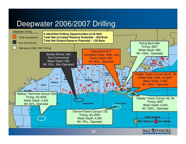 Fifth Louisiana Energy Conference – W&T Offshore Inc. – slide 29