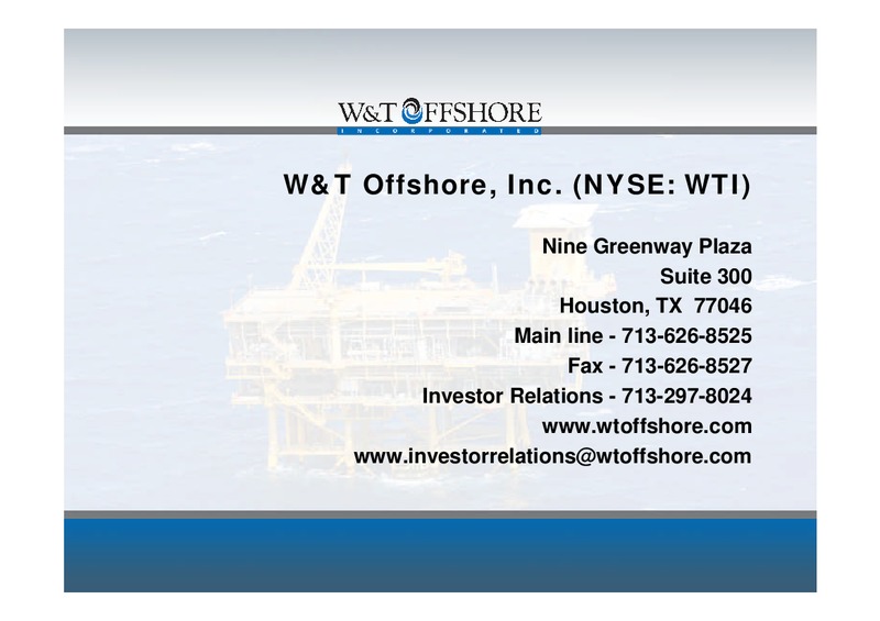 Jefferies 2011 Global Energy Conference – W&T Offshore Inc. – slide 24