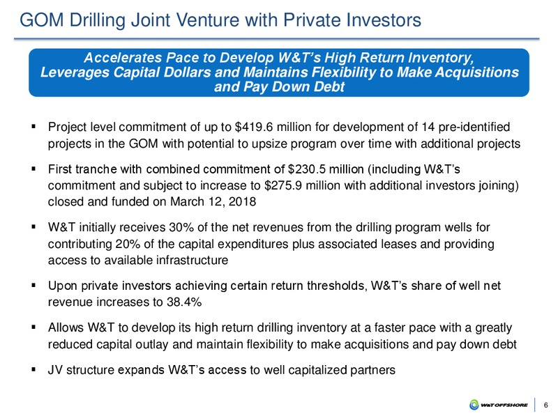 Annual ROTH Conference – W&T Offshore Inc. – slide 5