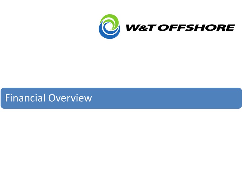 Annual ROTH Conference – W&T Offshore Inc. – slide 29
