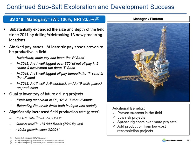 31st Annual ROTH Conference Presentation – W&T Offshore Inc. – slide 17