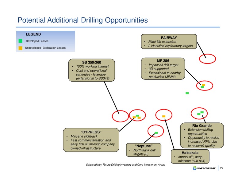 May 2017 Corporate Presentation – W&T Offshore Inc. – slide 26