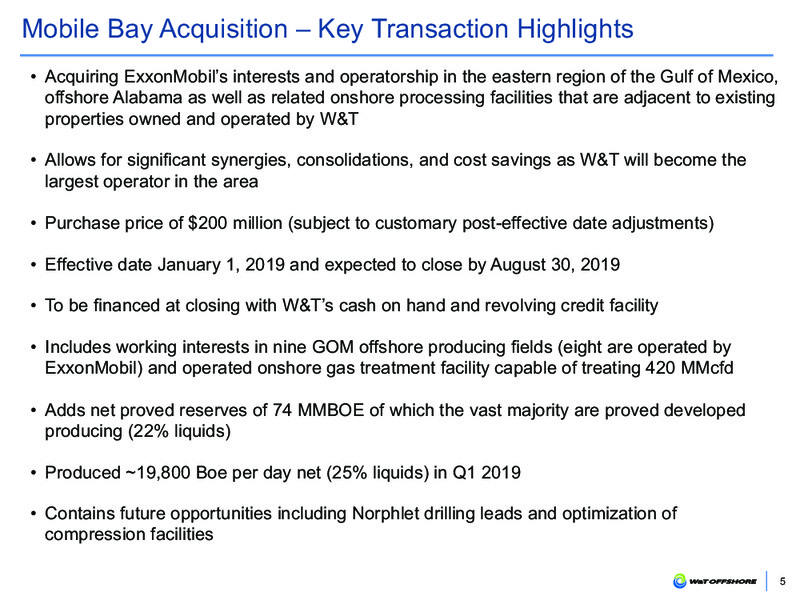 EnerCom Oil and Gas Conference – W&T Offshore Inc. – slide 4