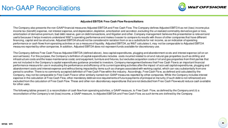 Barclays CEO Energy Power Conference – W&T Offshore Inc. – slide 44