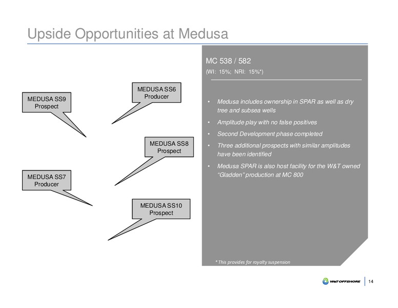 IPAA OGIS Conference 2015 – W&T Offshore Inc. – slide 15