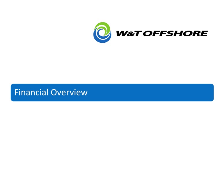 Capital One Securities 13th Annual Energy Conference – W&T Offshore Inc. – slide 35