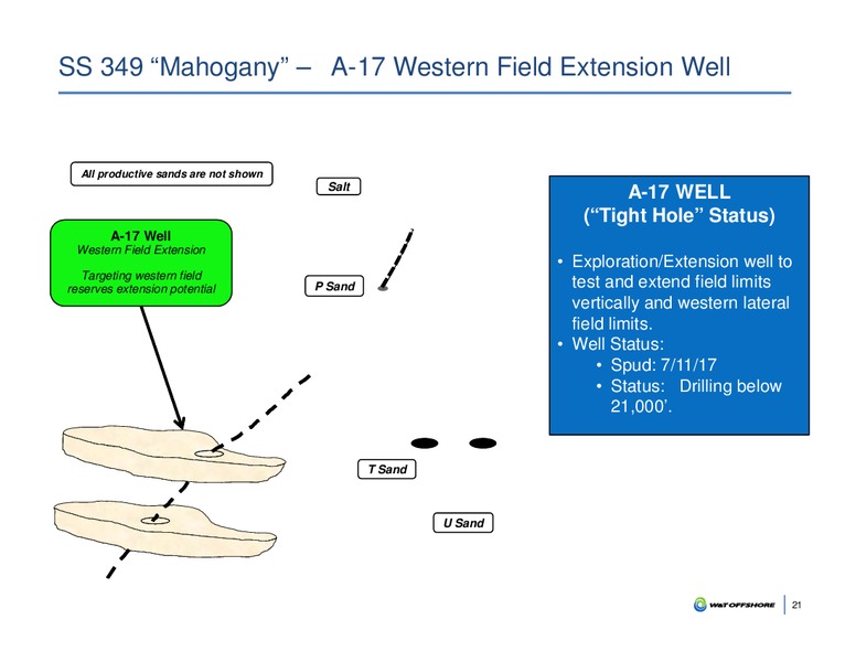 Capital One Energy Conference – W&T Offshore Inc. – slide 20