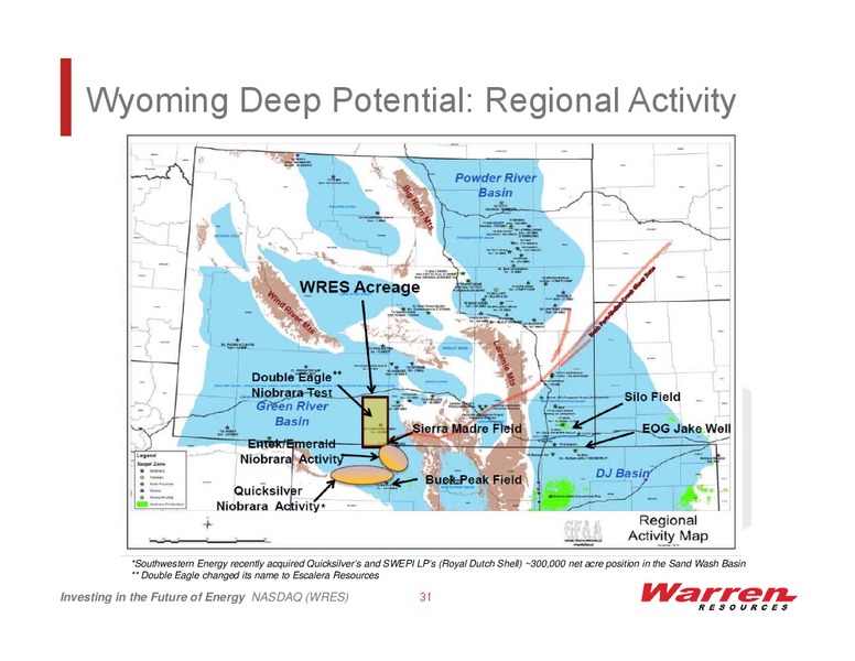 Warren Resources Investor Presentation – Warren Resources Inc. – slide 30