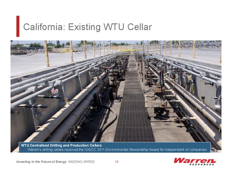 2014 Annual Meeting of Stockholders – Warren Resources Inc. – slide 18