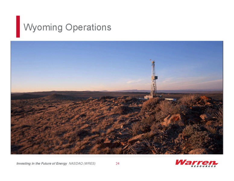Investor Presentation – Warren Resources Inc. – slide 23