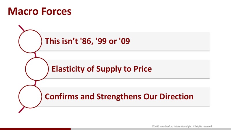 HOWARD WEIL 43RD ANNUAL ENERGY CONFERENCE – Weatherford International Ltd. – slide 2