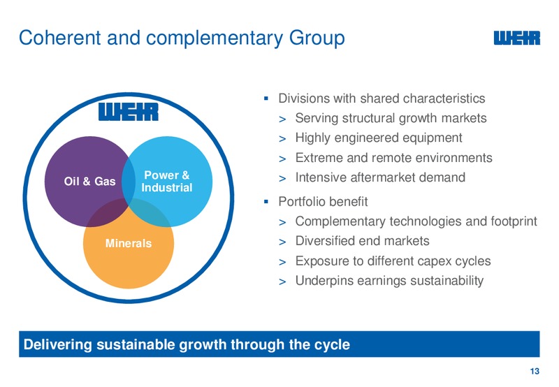2014 INTERIM RESULTS – Weir Oil & Gas – slide 14