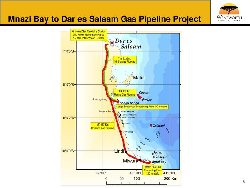 3rd East Africa Oil & Gas Summit – Wentworth Energy – slide 9