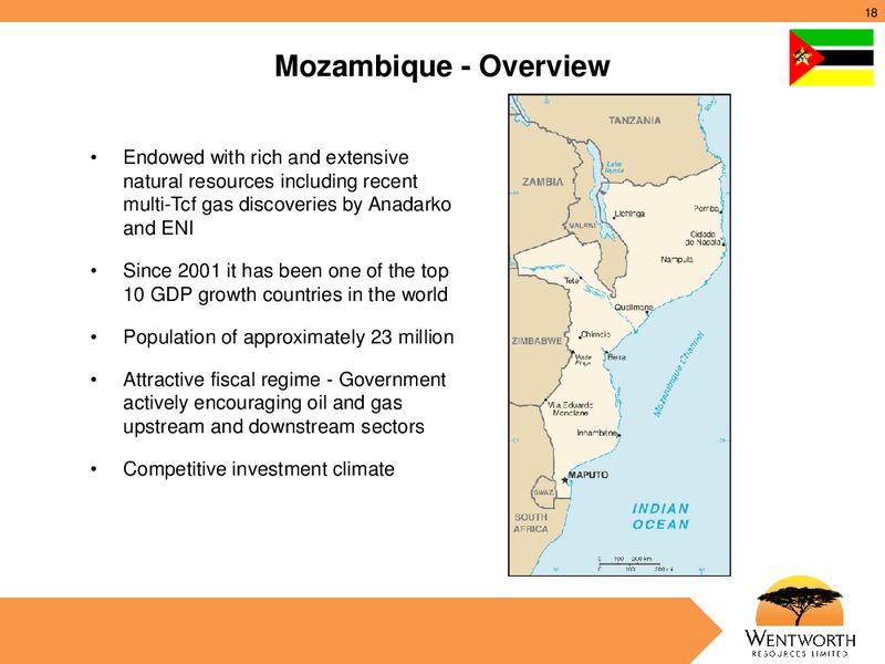 FEBRUARY 2012 CORPORATE PRESENTATION – Wentworth Resources Ltd – slide 17
