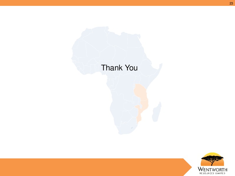 FEBRUARY 2012 CORPORATE PRESENTATION – Wentworth Resources Ltd – slide 22