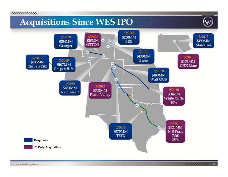 INVESTOR PRESENTATION – Western Gas Partners Lp – slide 5