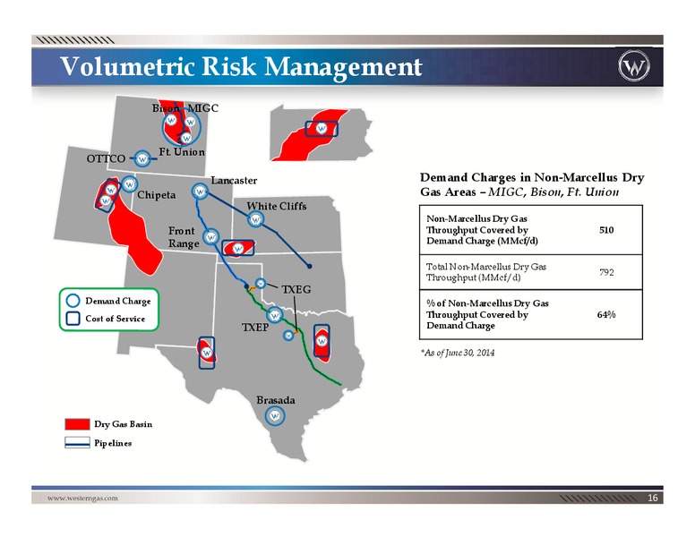 INVESTOR PRESENTATION – Western Gas Partners Lp – slide 15