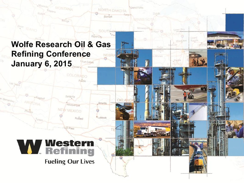 Wolfe Research Oil & Gas Refining Conference – Western Refining Logistics, Lp – slide 1