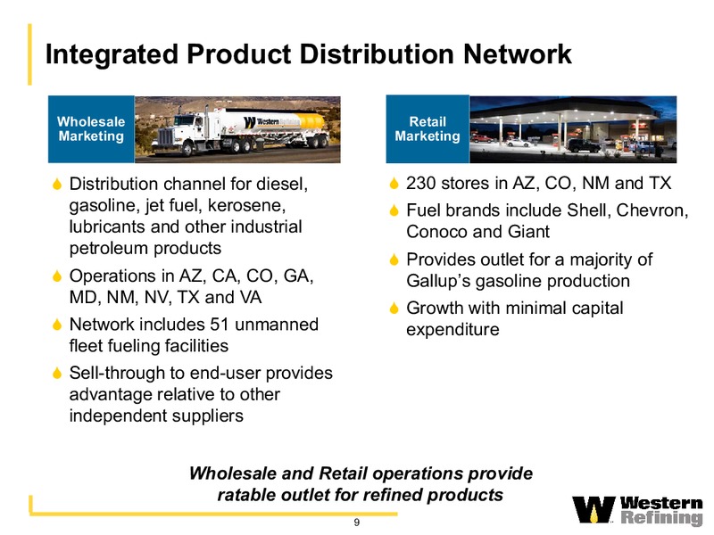 Wolfe Research Oil & Gas Refining Conference – Western Refining Logistics, Lp – slide 8