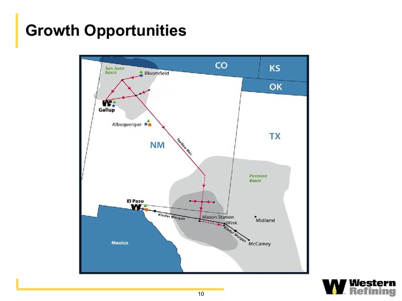 Wolfe Research Oil & Gas Refining Conference – Western Refining Logistics, Lp – slide 9