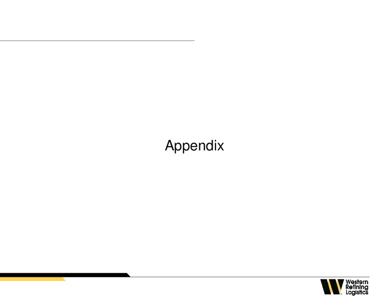 2014 Citi One on One MLP Midstream Infrastructure Conference – Western Refining Logistics, Lp – slide 12
