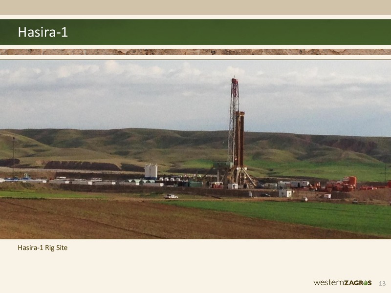 Annual and Special General Meeting – Western Zagros – slide 13