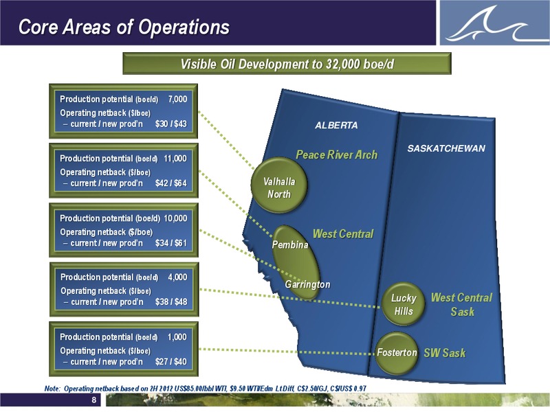 ENERCOMS THE OIL & GAS CONFERENCE – Whitecap Resources Inc. – slide 8