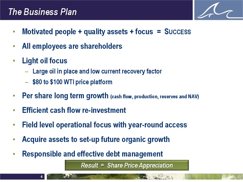 ENERCOMS THE OIL AND GAS CONFERENCE – Whitecap Resources Inc. – slide 4