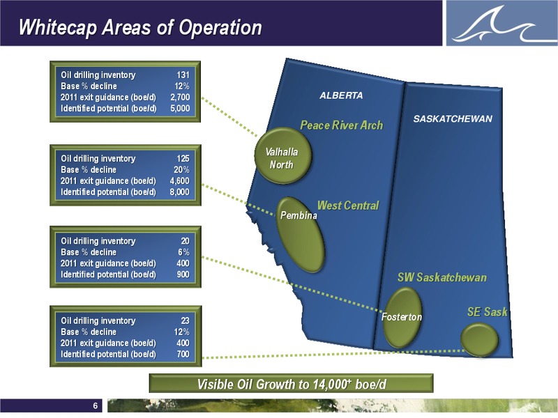 ENERCOMS THE OIL AND GAS CONFERENCE – Whitecap Resources Inc. – slide 6