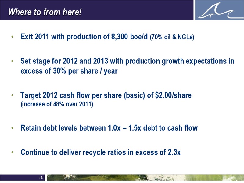 ENERCOMS THE OIL AND GAS CONFERENCE – Whitecap Resources Inc. – slide 18