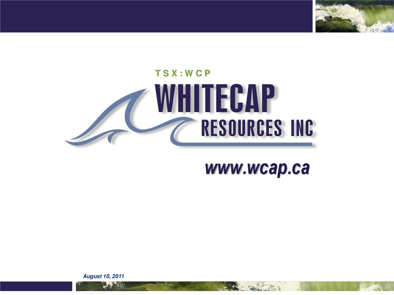 ENERCOMS THE OIL AND GAS CONFERENCE – Whitecap Resources Inc. – slide 23