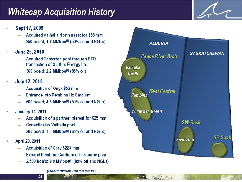 ENERCOMS THE OIL AND GAS CONFERENCE – Whitecap Resources Inc. – slide 25
