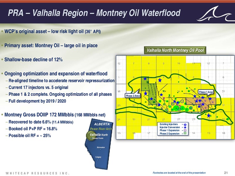 Investor Presentation – Whitecap Resources Inc. – slide 21