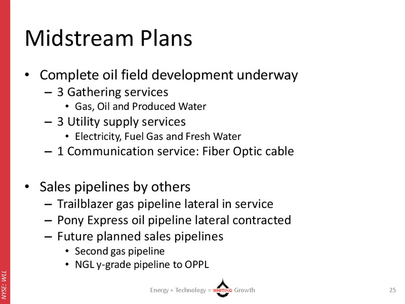 Redtail Field Tour – Whiting Petroleum Corp. – slide 23