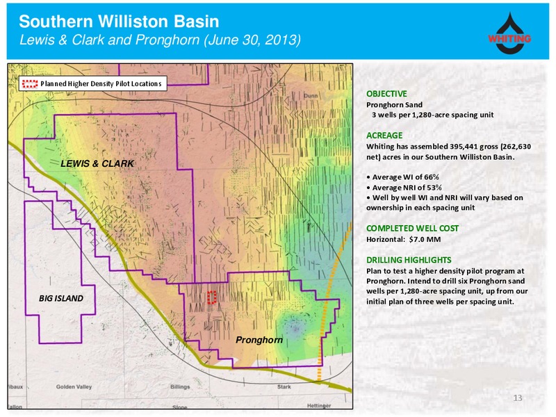 Corporate Presentation – Whiting Petroleum Corp. – slide 12