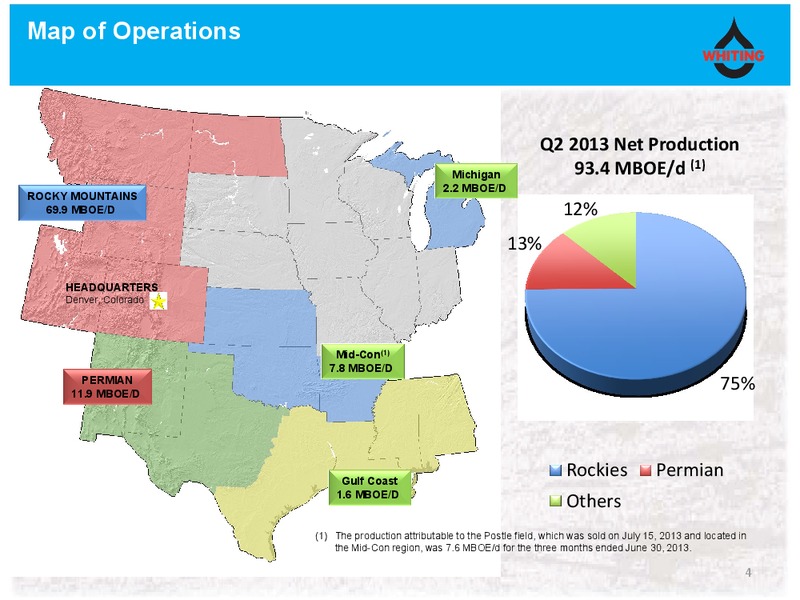 EnerComs The Oil & Gas Conference – Whiting Petroleum Corp. – slide 3