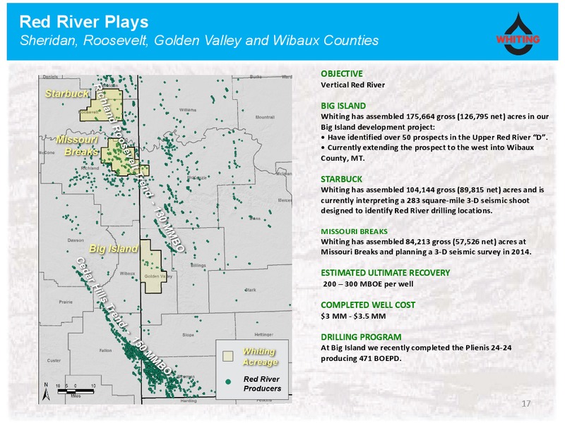 EnerComs The Oil & Gas Conference – Whiting Petroleum Corp. – slide 16