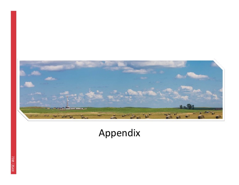 October 2014 Corporate Presentation – Whiting Petroleum Corp. – slide 18