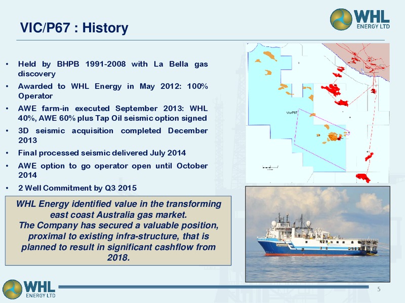 Managing Director's Presentation at Good Oil Conference – Whl Energy Ltd. – slide 3