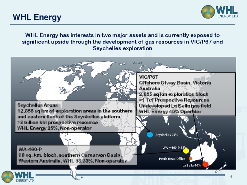 managing directors presentation – Whl Energy Ltd. – slide 2