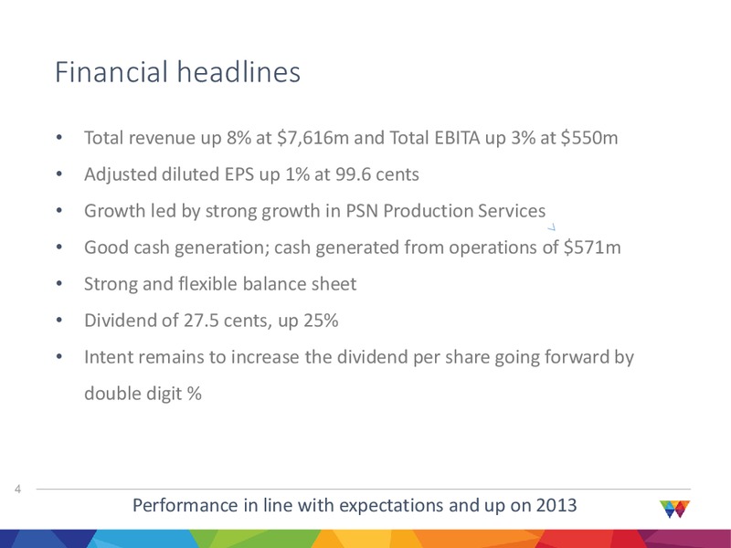 2014 Full Year Results – Wood Group – slide 4