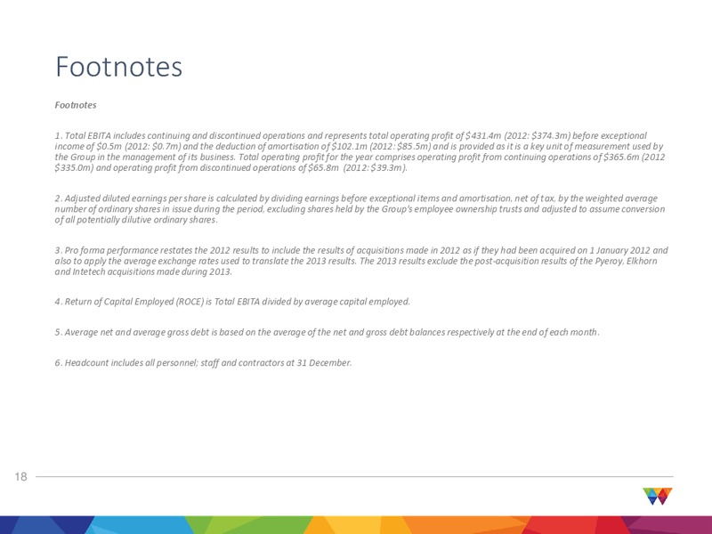 2013 Final Results – Wood Group – slide 18