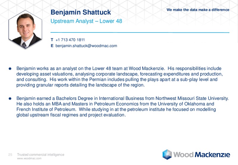DUG Permian – Wood Mackenzie – slide 25