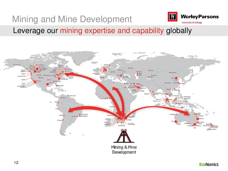 SYDNEY INVESTOR DAY – WorleyParsons Limited – slide 12