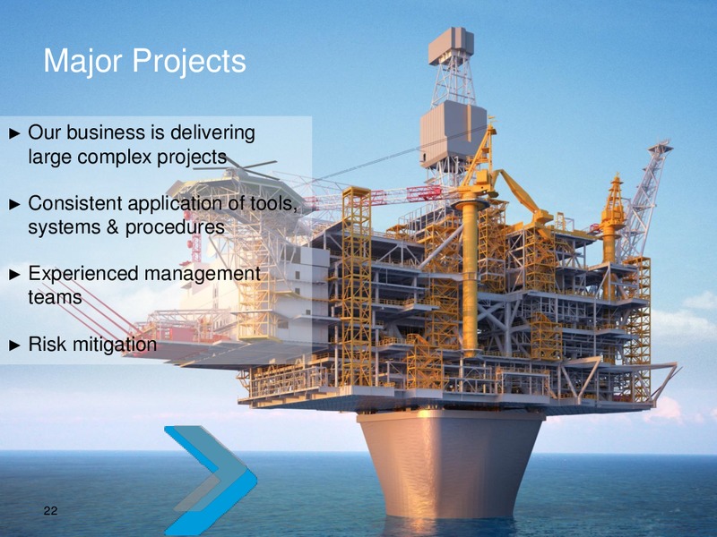 SYDNEY INVESTOR DAY – WorleyParsons Limited – slide 22