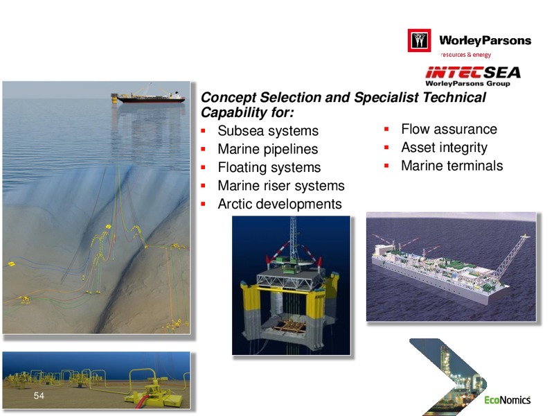 SYDNEY INVESTOR DAY – WorleyParsons Limited – slide 54