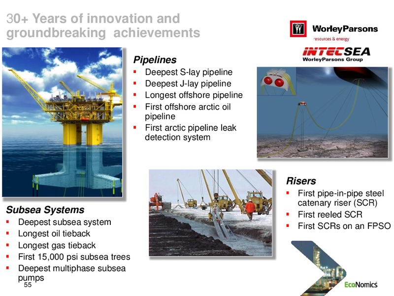 SYDNEY INVESTOR DAY – WorleyParsons Limited – slide 55